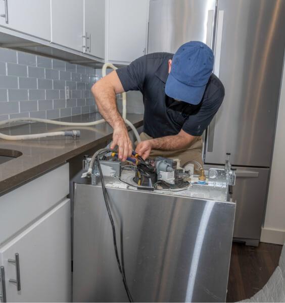 dishwasher repair if your dishwasher is leaking water or not cleaning dishes properly, it may need to be repaired